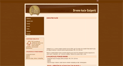 Desktop Screenshot of drvene-kuce.hr